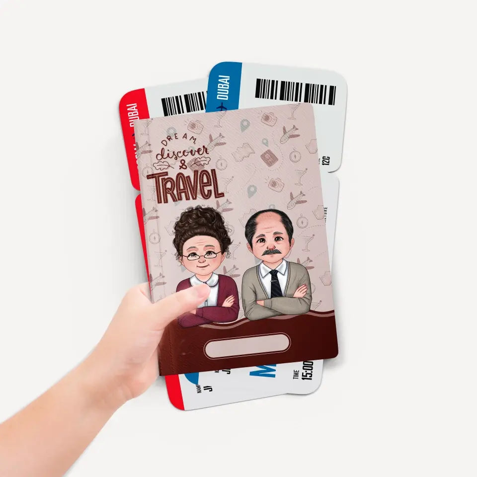 Not All Those Who Wander Are Lost - Create your own Customizable Passport Covers