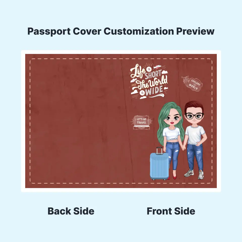 Creative and Customizable Passport Covers - Rejuvinate Your Journey