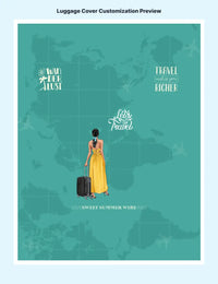 Thumbnail for Customizable Adventure Unleashed: Discover Yourself With Designer Luggage Cover