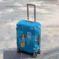 Thumbnail for Collect Moments Not Things - Customizable Luggage Cover