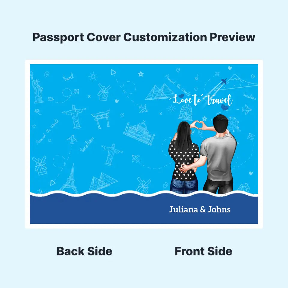 Customizable Passport Covers helps you to Collect the Memories and Explore the Destination