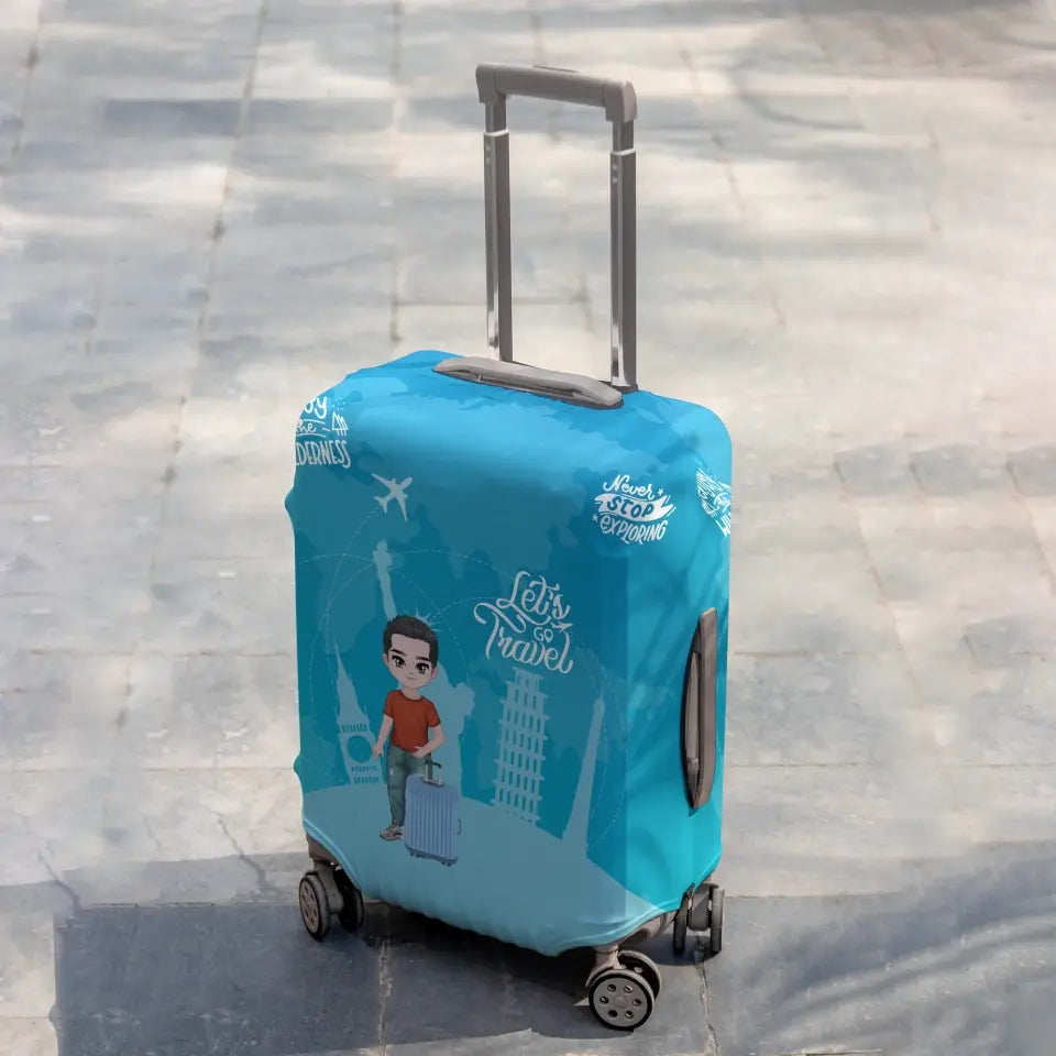 Customizable Planning, Explore Destination With Appealing Luggage Cover