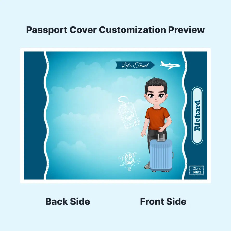 Feel the Warmth of the New Destinations With Customizable Passport Covers