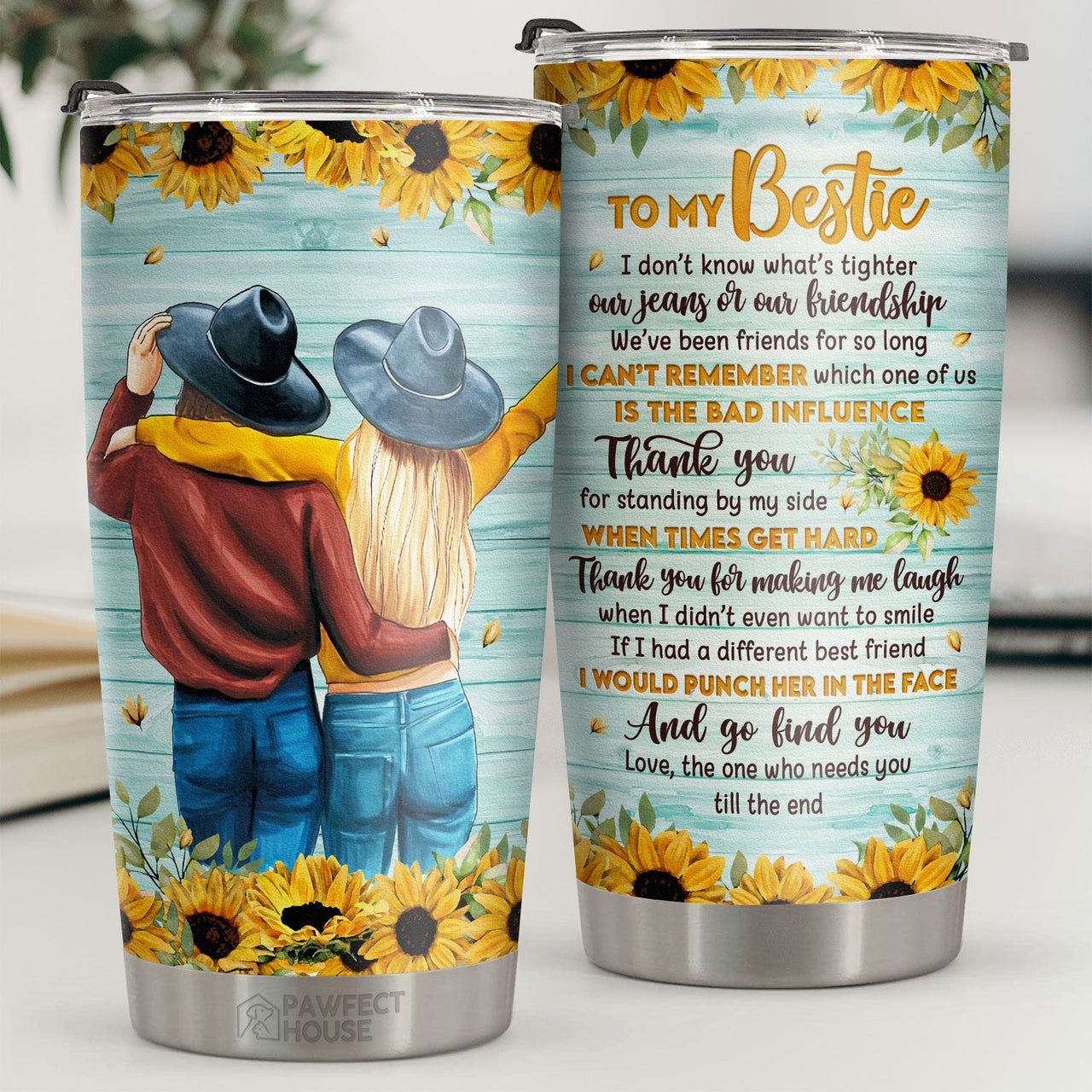 If I Had A Different Best Friend I Would Punch Her Face And Go Find You - Tumbler - To My Bestie, Gift For Bestie, Best Friend, Sister, Birthday Gift For Bestie And Friend