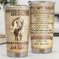 Thumbnail for I Will Always Be Your Little Boy And You Will Always Be My Dad - Tumbler - To My Dad, Gift For Dad, Dad Gift From Daughter And Son, Birthday Gift For Dad