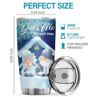 Thumbnail for From Our First Kiss Till Our Last Breath - Tumbler - Christmas Gift For Family, Couple, Friends, Christmas Decoration, Holiday Gift