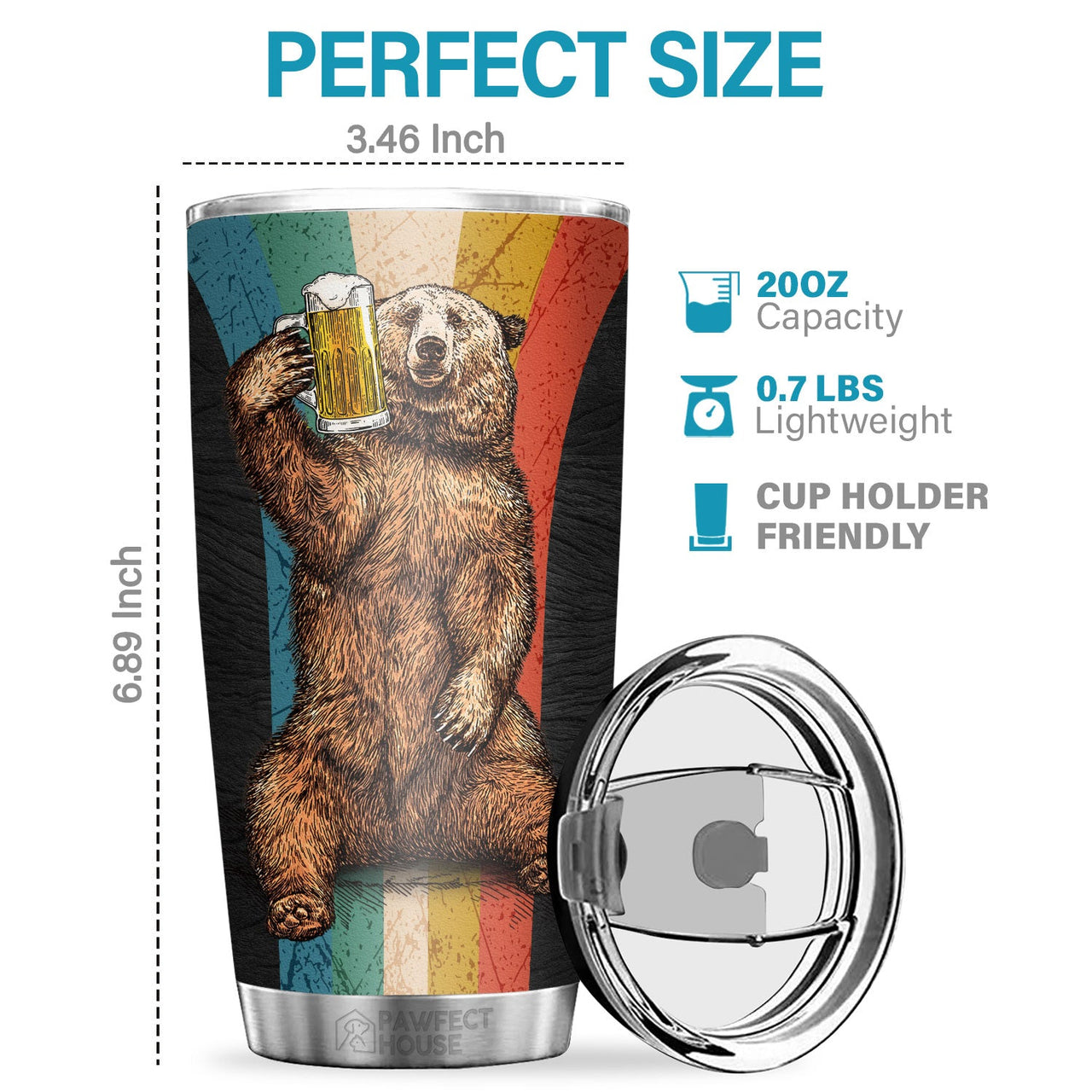 It's Not A Dad Bod, It's A Father Figure - Tumbler - To My Dad, Gift For Dad, Dad Gift From Daughter And Son, Birthday Gift For Dad