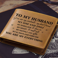 Thumbnail for My One And Only - Bifold Wallet - Gift For Couples, Husband Wife