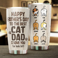 Thumbnail for We Love You A Hole Lot - Personalized Tumbler - Gift For Father's Day