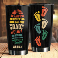 Thumbnail for We Love You In Every Universe - Personalized Tumbler - Gift For Father's Day