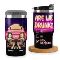 Thumbnail for Keeping Each Other Sane - Personalized Can Cooler - Gift For Bestie