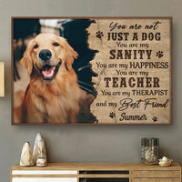 Thumbnail for You're My Therapist - Personalized Horizontal Poster - Upload Image, Gift For Pet Lovers