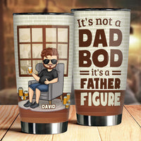 Thumbnail for It's Not A Dad Bod But A Charming Father Figure  - Gift For Dad, Grandpa - Personalized Tumbler