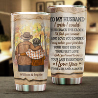 Thumbnail for I Wanna Be Your Last Everything - Personalized Tumbler - Gift For Couples, Husband Wife