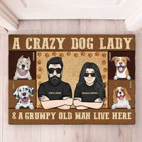 Thumbnail for Door Mat For Home - Dog Lover Decorative Mat - Personalised Gifts NZ