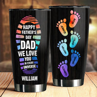 Thumbnail for We Love You In Every Universe - Personalized Tumbler - Gift For Father's Day