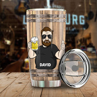 Thumbnail for Building My Dad Bod - Gift For Dad, Grandpa - Personalized Tumbler