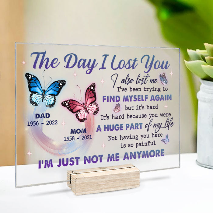 Acrylic Plaque With Stand - Huge Part Of My Life - Personalised Gifts NZ