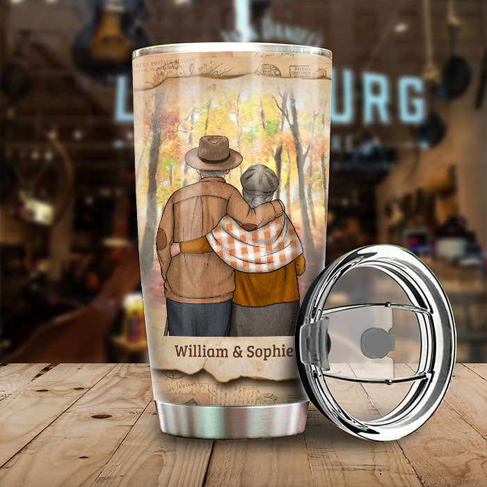 I Wanna Be Your Last Everything - Personalized Tumbler - Gift For Couples, Husband Wife