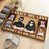 Thumbnail for Door Mat For Home - Dog Lover Decorative Mat - Personalised Gifts NZ