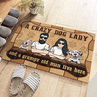 Thumbnail for Dog Lovers Doormat - Personalized Decorative Mat - Personalised Gifts NZ