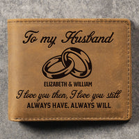 Thumbnail for I Love You Still - Personalized Bifold Wallet - Gift For Couples, Husband Wife