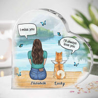 Thumbnail for I'm Still Finding Your Hair - Personalized Shaped Acrylic Plaque - Memorial Gift, Sympathy Gift