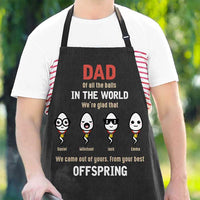 Thumbnail for We're Your Best Offspring - Personalized Apron - Gift For Dad