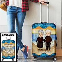 Thumbnail for Baby Let's Travel The World - Gift For Husband Wife, Personalized Luggage Cover