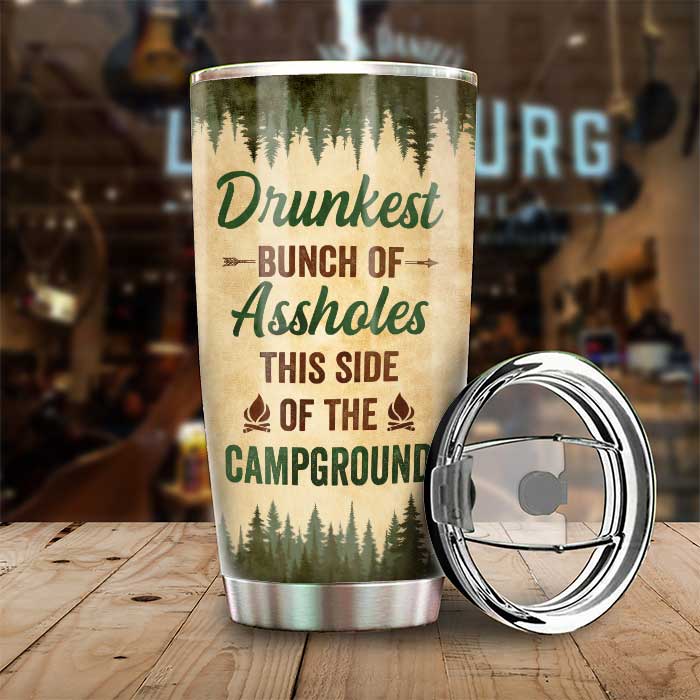 We Tried To Be Good - Personalized Tumbler - Gift For Camping Lovers