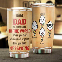 Thumbnail for From Your Best Offspring - Personalized Tumbler - Gift For Dad