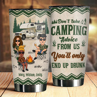 Thumbnail for You’ll Only End Up Drunk - Personalized Tumbler - Gift For Camping Lovers