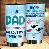 Thumbnail for We Love Dad Everyday - Personalized Tumbler - Gift For Dad, Gift For Father's Day