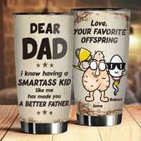 Thumbnail for Your Favorite Offspring - Personalized Tumbler - Gift For Dad