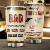 Thumbnail for Dear Dad Love You Everyday - Personalized Tumbler - Gift For Dad, Gift For Father's Day