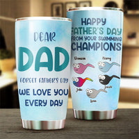 Thumbnail for We Love Dad Everyday - Personalized Tumbler - Gift For Dad, Gift For Father's Day