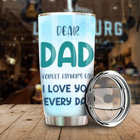 Thumbnail for We Love Dad Everyday - Personalized Tumbler - Gift For Dad, Gift For Father's Day