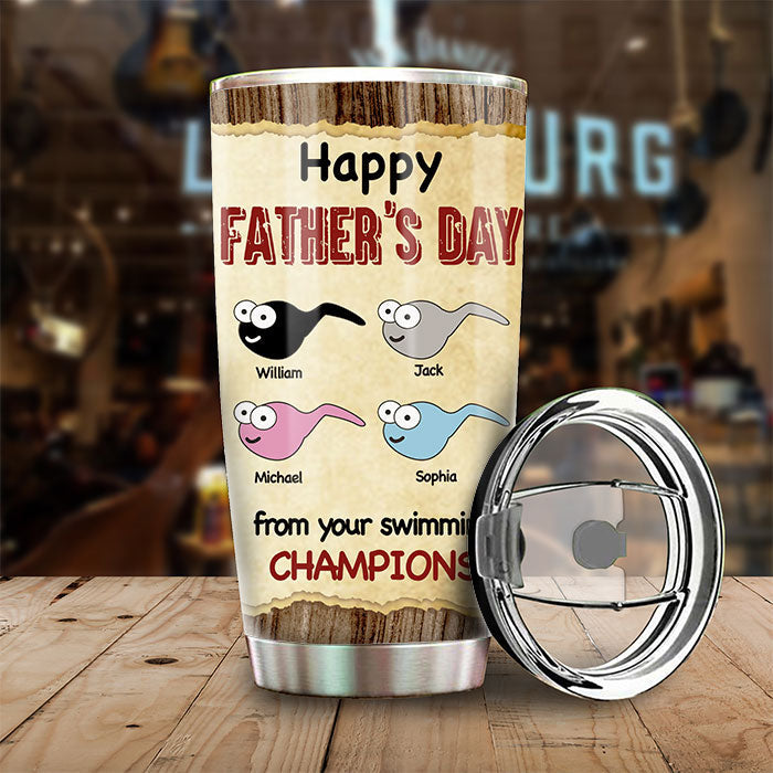 Dear Dad Love You Everyday - Personalized Tumbler - Gift For Dad, Gift For Father's Day