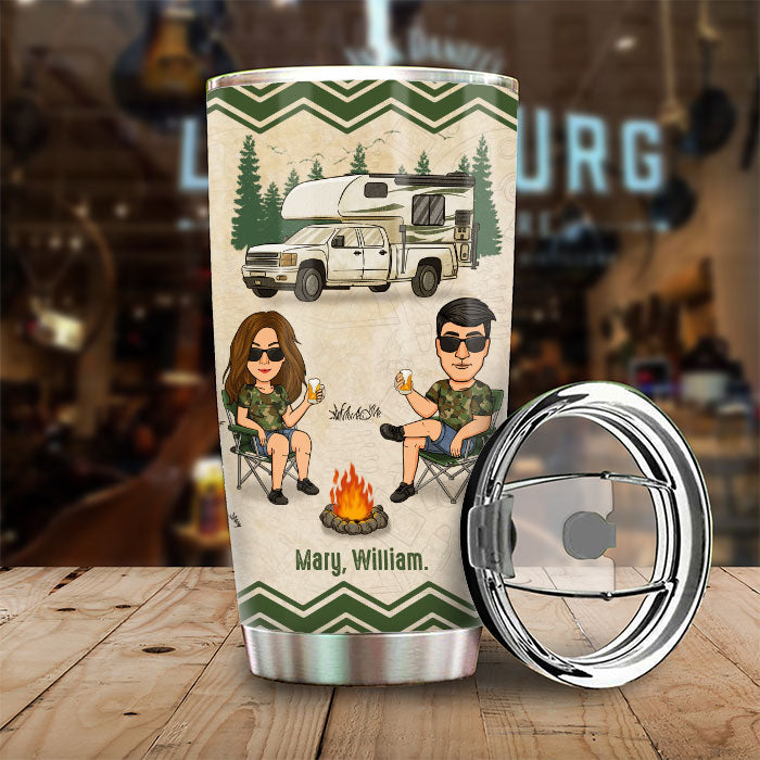 You’ll Only End Up Drunk - Personalized Tumbler - Gift For Camping Lovers