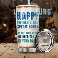 Thumbnail for Dear Dad From Swimming Champion - Personalized Tumbler - Gift For Dad, Gift For Father's Day