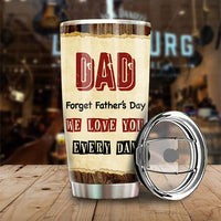 Thumbnail for Dear Dad Love You Everyday - Personalized Tumbler - Gift For Dad, Gift For Father's Day