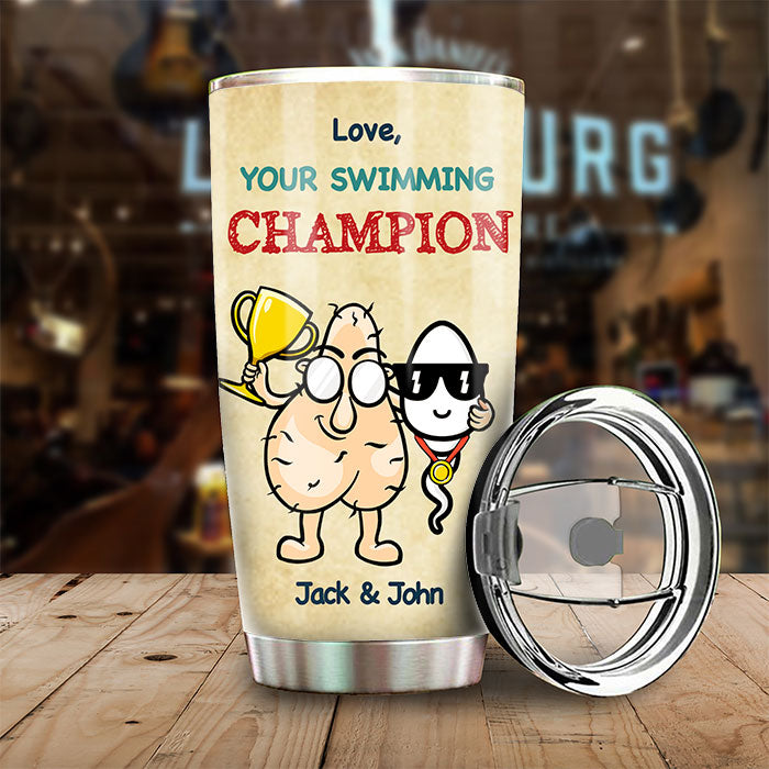 I'm Your Favorite Child - Personalized Tumbler - Gift For Dad