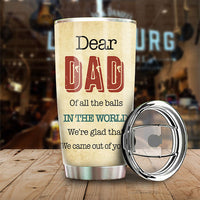 Thumbnail for From Your Best Offspring - Personalized Tumbler - Gift For Dad, Gift For Father's Day