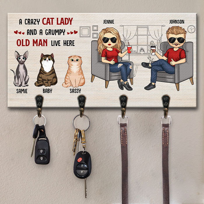 Personalized Family Key Holder - Key Holder Gift - Personalised Gifts NZ