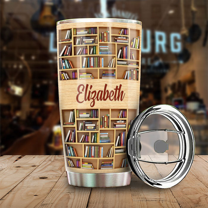 Custom Tumbler Cups - A Book Is A Dream - Personalised Gifts NZ