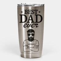 Thumbnail for Best Dad Ever Just Ask - Personalized Tumbler - Gift For Dad