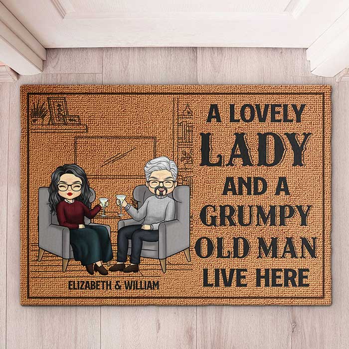 Personalised Outdoor Door Mat - Decorative Mat - Personalised Gifts NZ