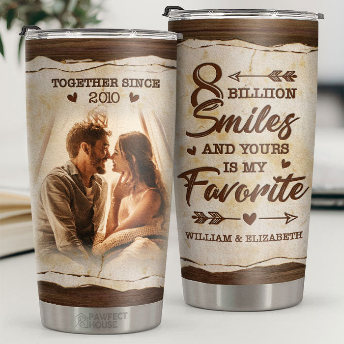 Tumbler Gift For Couple - Personalized Tumbler - Personalised Gifts NZ