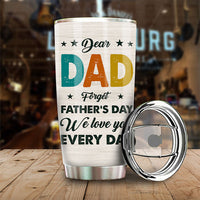 Thumbnail for We Love You Everlastingly - Personalized Tumbler - Gift For Father's Day