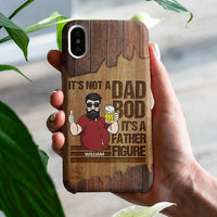 Thumbnail for Father Figure Not Dad Bod - Gift For Dad, Personalized Phone Case